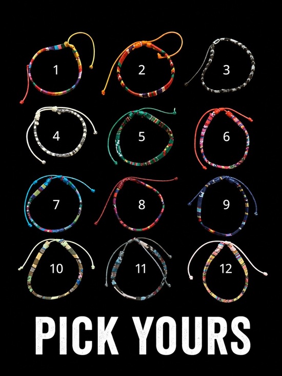 unbranded Jewelry - Boho Friendship Bracelet Adjustable Woven Pick Your Color 1-12